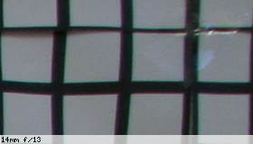 Corner image, f/13
