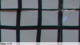 Corner image, f/9