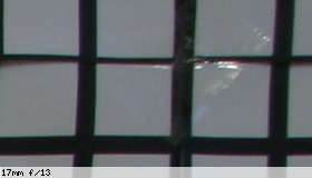 Corner image, f/13