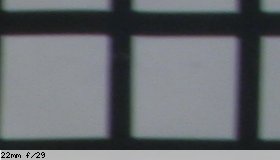 Corner image, f/29