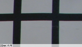 Corner image, f/9