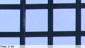 Corner image, f/14