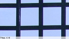 Corner image, f/8