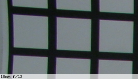 Corner image, f/13