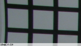 Corner image, f/20