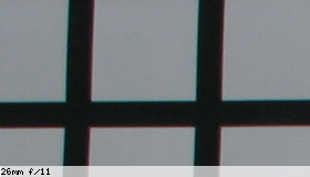 Corner image, f/11