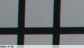 Corner image, f/16