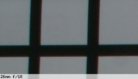 Corner image, f/18