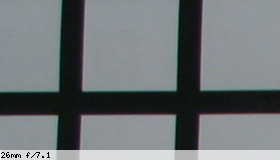 Corner image, f/7.1