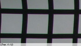 Corner image, f/13