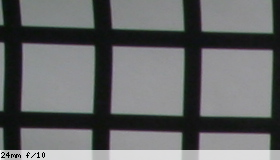 Corner image, f/10