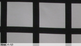 Corner image, f/13
