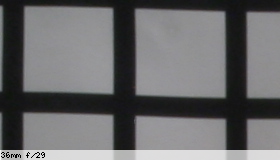 Corner image, f/29