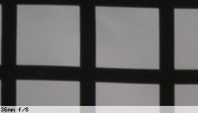 Corner image, f/8