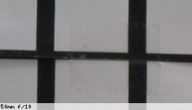 Corner image, f/10
