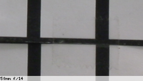 Corner image, f/14