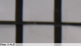 Corner image, f/4.5