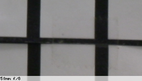 Corner image, f/8