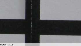 Corner image, f/16